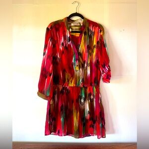 Band of Gypsies women’s L tunic southwestern tribal ethnic western casual beach